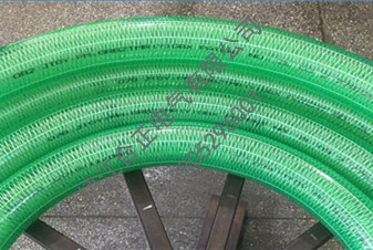 滨海绿色PVC透明软管